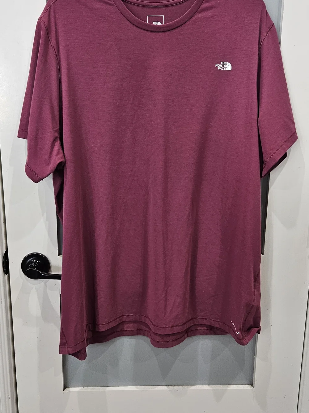 The North Face Men’s Short Sleeve Tee in Plum